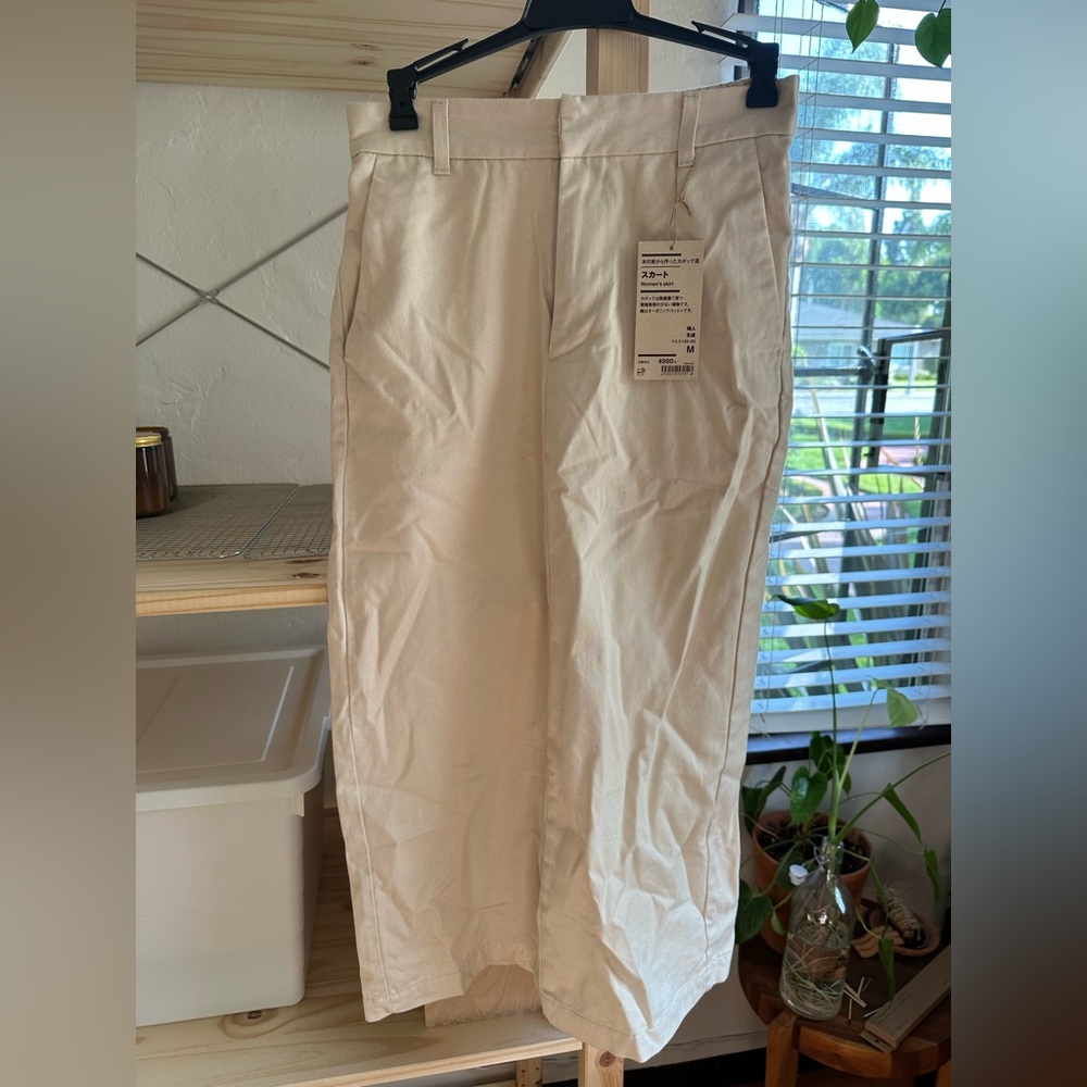 Muji Chino Skirt